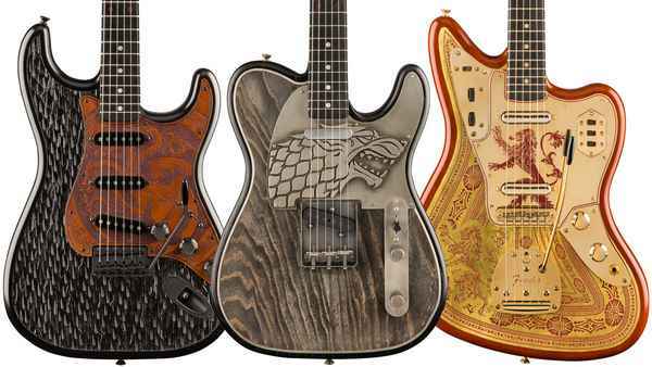 Fender выпустила три электрогитары в стилистике Игры Престолов  