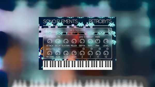 Sono Elements RetroByts эмулирует звучание чипов ретро-консолей Nintendo NES и Commodore 64  