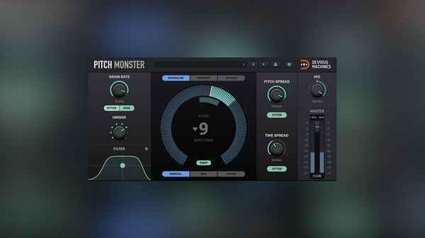 Devious Machines Pitch Monster: мощный питч-шифтер с вокодером и тремя движками обработки аудио  