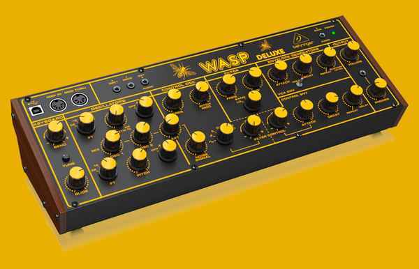 Behringer WASP Deluxe: точный клон британского синтезатора EDP Wasp с жалящим звуком  