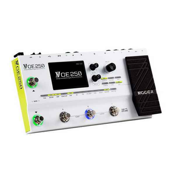 Mooer GE250: новый доступный гитарный процессор с лупером, метрономом, аудиоинтерфейсом и огромным количеством эффектов  