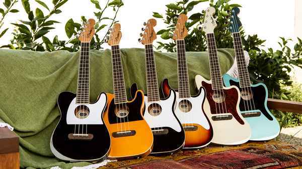 NAMM 2020: серия укулеле Fullerton от Fender предлагает миниатюрные гитары в корпусах легендарных электрогитар  