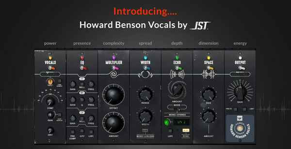 NAMM 2020: JST Howard Benson Vocals — цепочка VST-эффектов для обработки вокала от звукорежиссёра P.O.D. и Three Days Grace  
