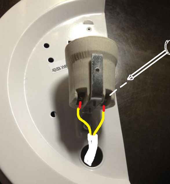 Как подсоединить плафон к проводам