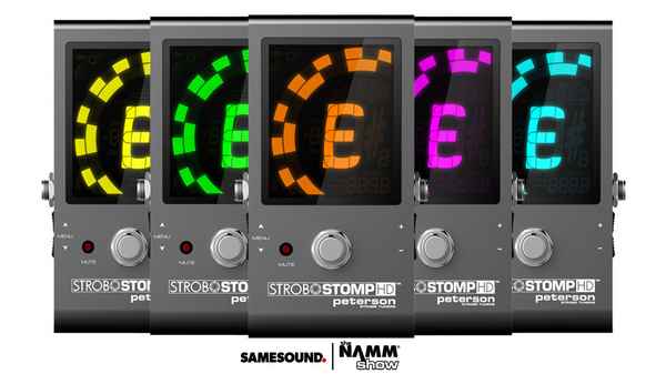 NAMM 2019: Peterson Tuners представили «совершенный тюнер» StroboStomp HD  
