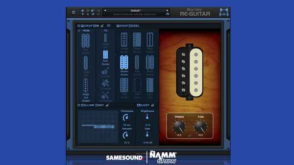 NAMM 2019: Blue Cat Audio представила эмулятор гитарных звукоснимателей Re-Guitar  