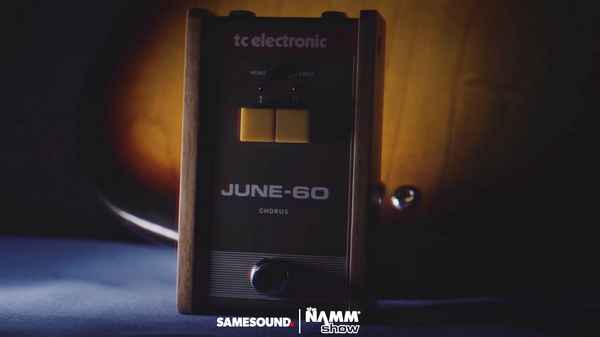NAMM 2019: TC Electronic превратила одну из легендарных особенностей синтезатора Roland Juno-60 в педаль эффектов  